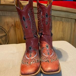 Red Cowboy Pro boots Mens 11